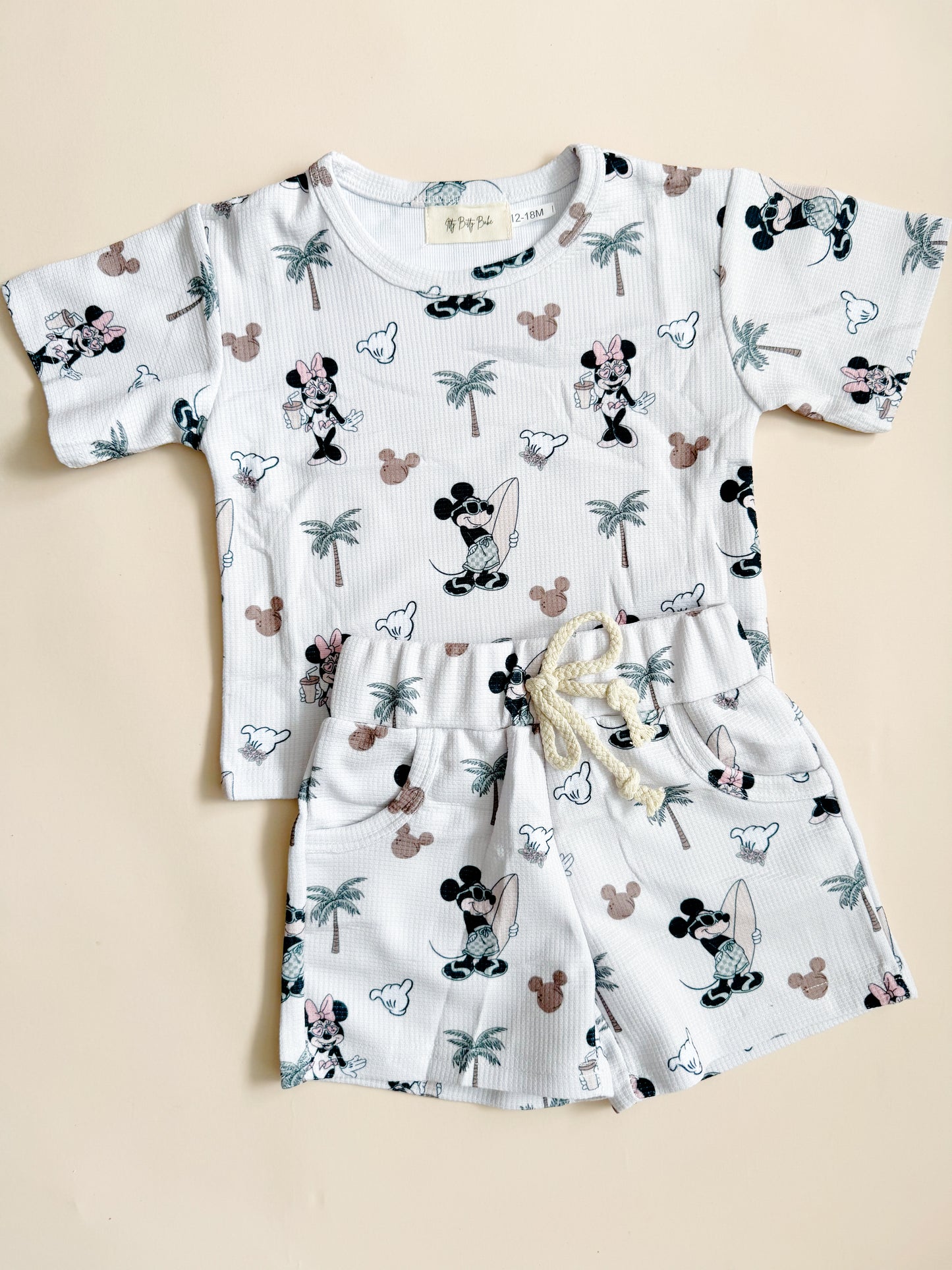 Waffle Palm Tree Summer Set