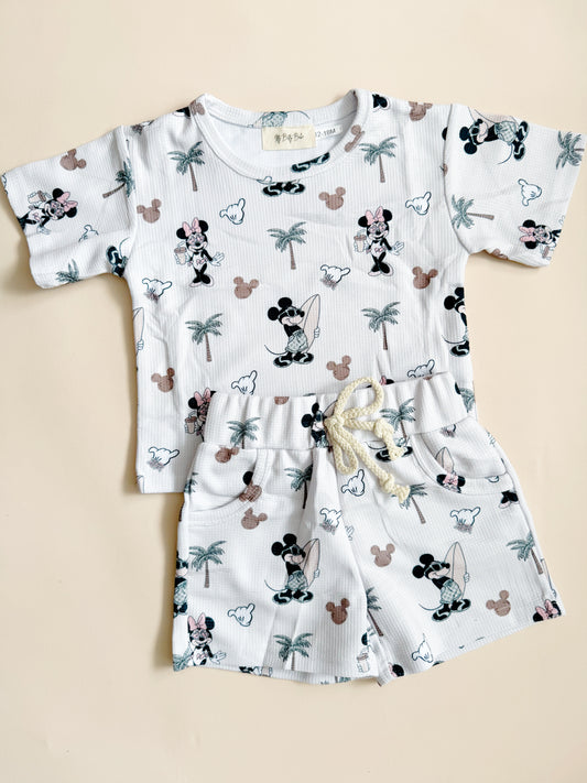 Waffle Palm Tree Summer Set