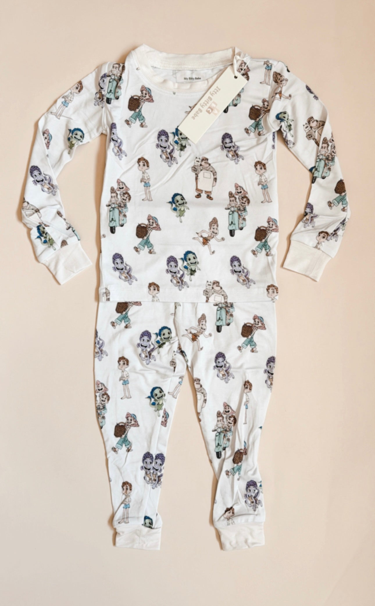 Sea Monsters Bamboo Pjs