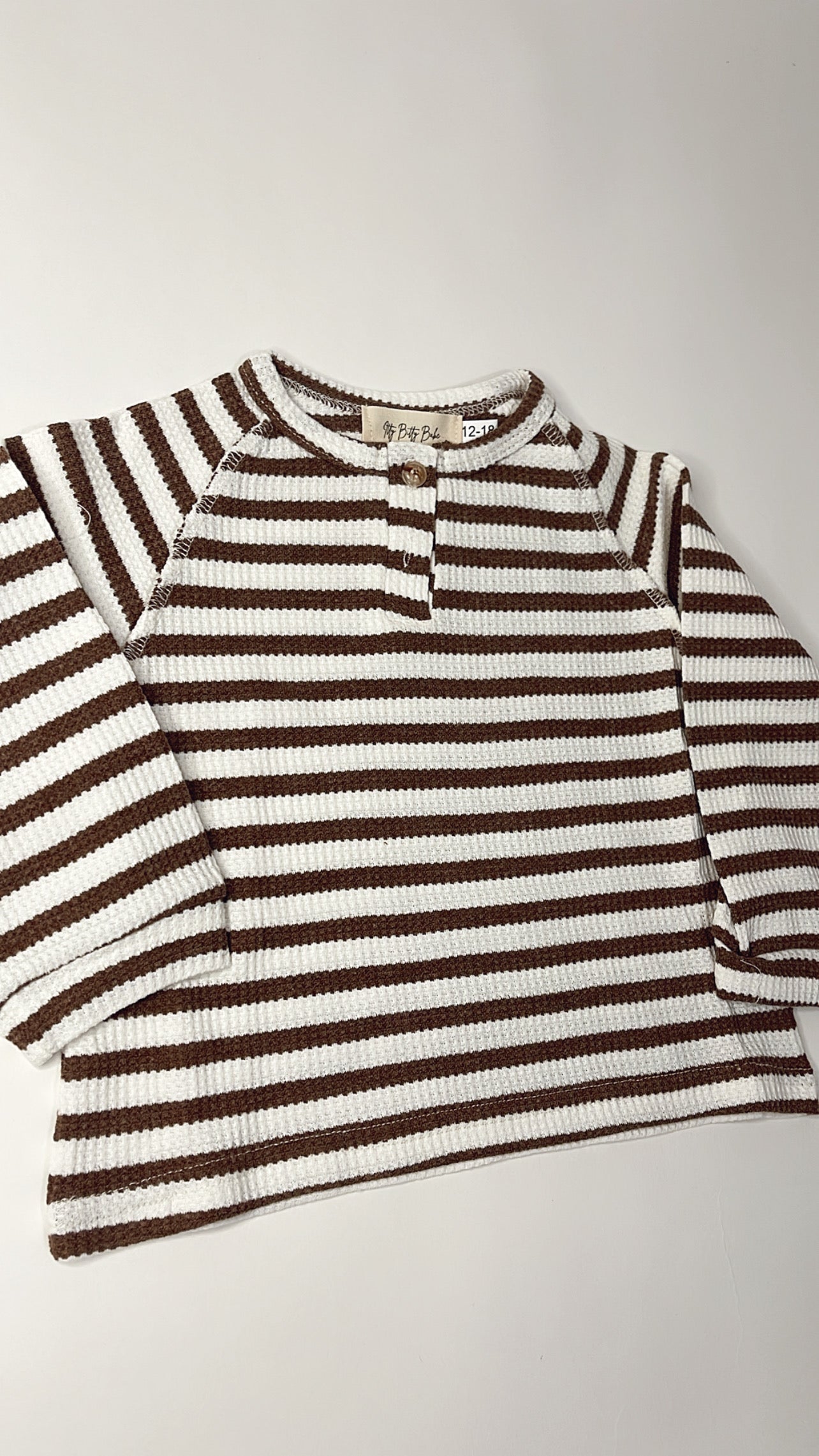 Stripe Waffle Longsleeve