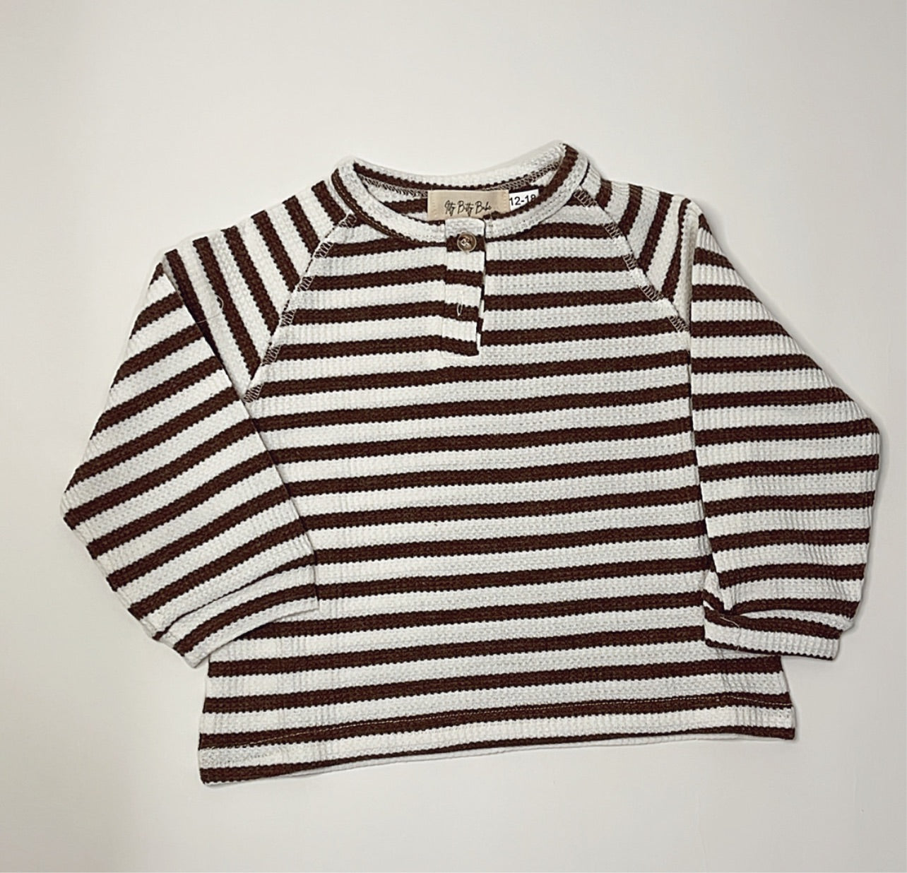 Stripe Waffle Longsleeve