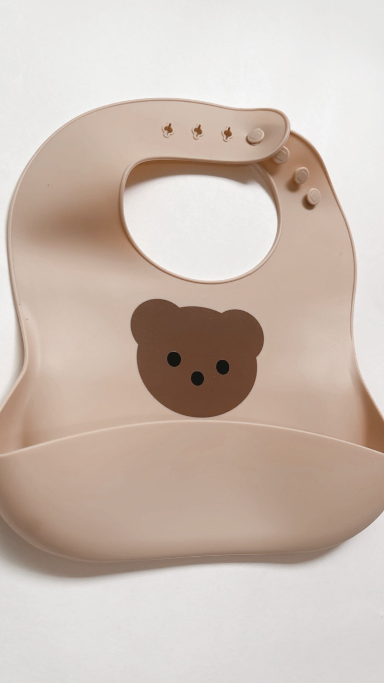 Bear Baby Silicone Bib